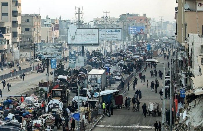 بدء عودة النازحين إلى شمال قطاع غزة