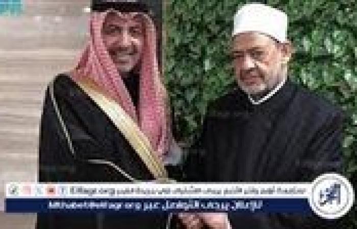 شيخ الأزهر يستقبل سفير خادم الحرمين الشريفين في مصر