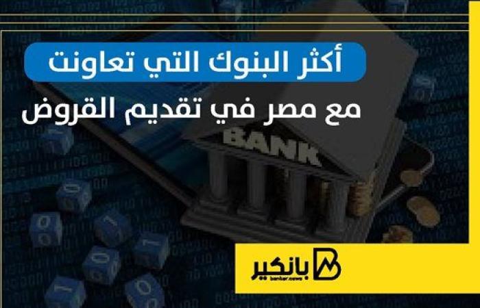 أكثر البنوك التي تعاونت مع مصر في تقديم القروض | إنفوجراف