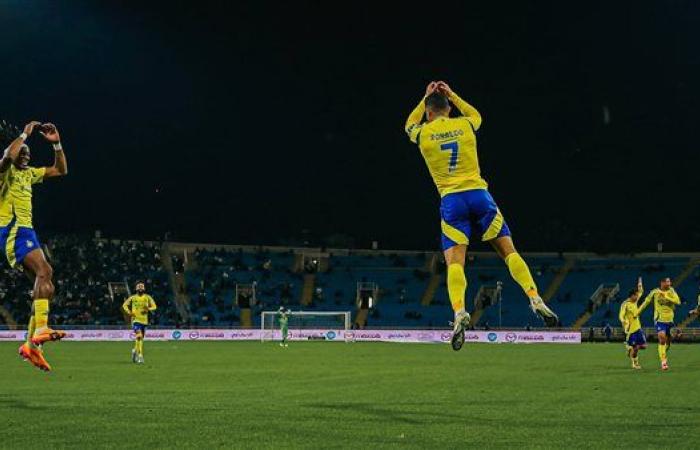 كريستيانو رونالدو يبدع في فوز النصر على الرائد بالدوري السعودي