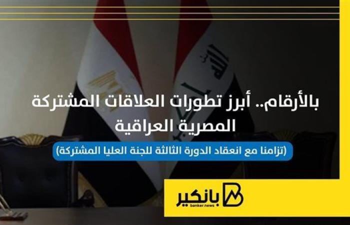 أبرز تطورات العلاقات المشتركة المصرية العراقية | إنفوجراف