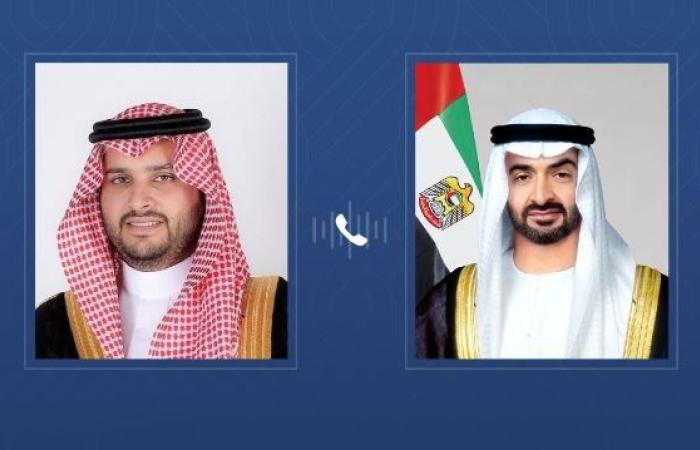 هاتفياً.. رئيس الإمارات يعزي في وفاة الأمير محمد بن فهد آل سعود