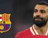 محمد صلاح يعود لحسابات برشلونة مجددًا