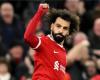 محمد صلاح يتصدر جائزة أفضل لاعب فى جلوب سوكر لعام 2024